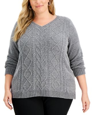 macys chenille sweater