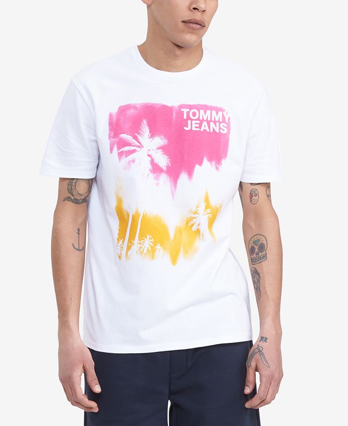 Tommy Hilfiger Tommy Hilfiger Men's Brushed Palms T-Shirt & Reviews - T ...