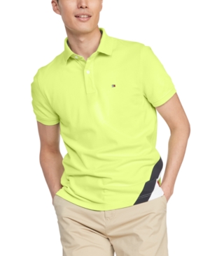 Tommy Hilfiger Men's Custom-Fit Th Flex Stretch Eric Polo