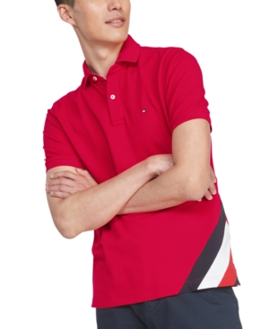 Tommy Hilfiger Men's Custom-Fit Th Flex Stretch Eric Polo