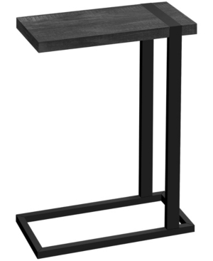 Monarch Specialties Side Table With 2 Shelves In Black