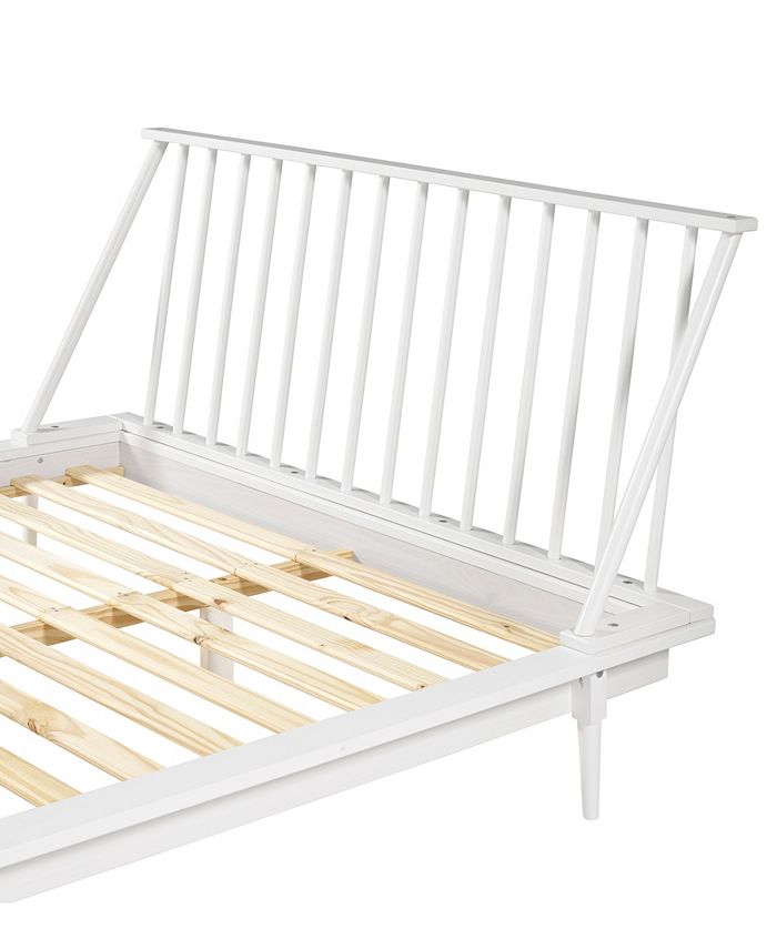 Walker Edison Modern Wood Queen Spindle Bed Macy's