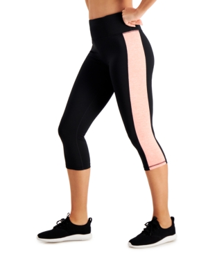 Ideology Colorblocked Cropped Leggings Created for Macy's
