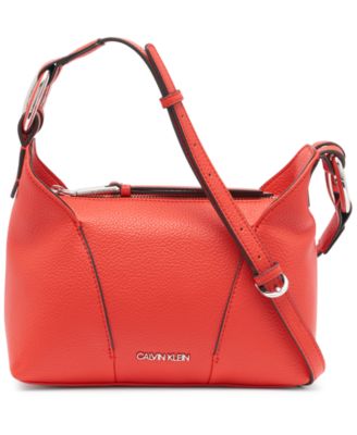 calvin klein red purse