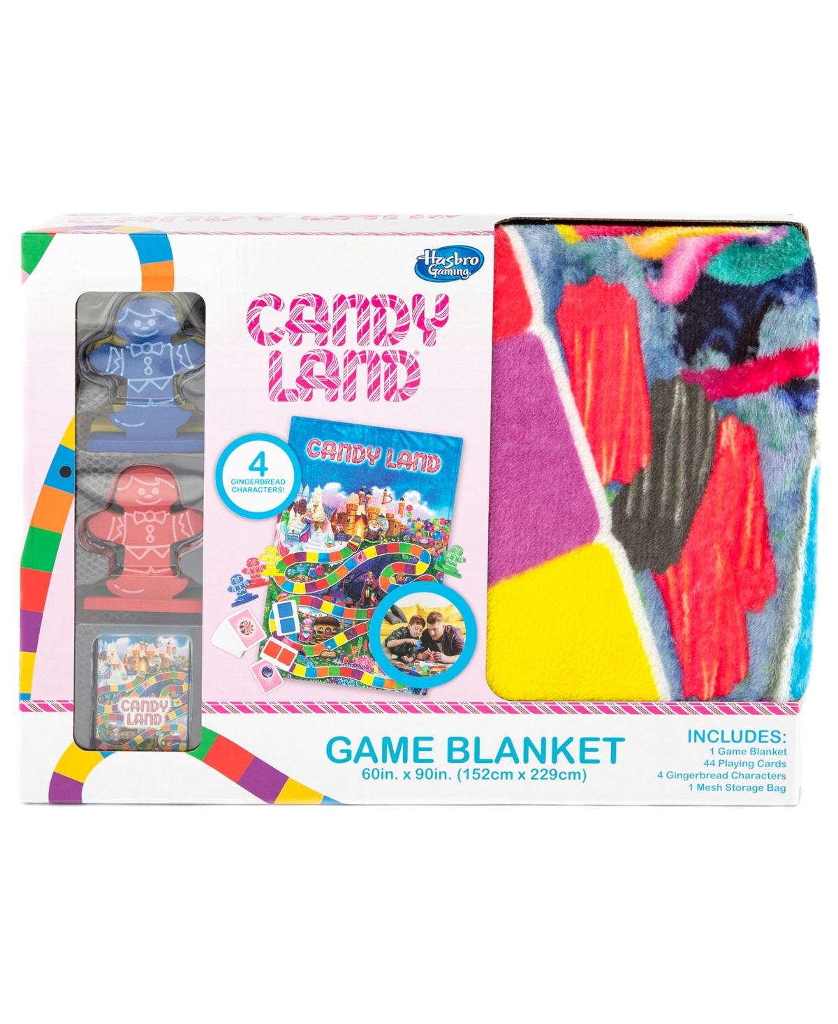Closeout! Hasbro Candy Land Game Blanket Bedding