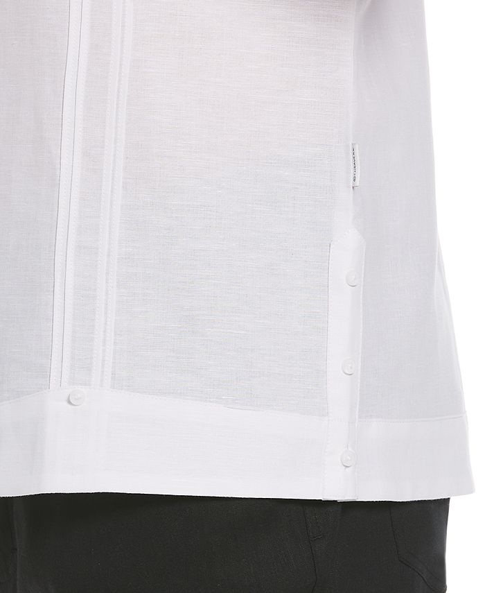 Cubavera Men's Pleated Textured Guayabera Shirt & Reviews - Casual ...