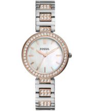 Women Stainless Steel Fossil Watches Macy s