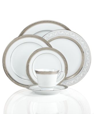 Crestwood Platinum Dinnerware Collection