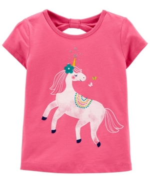 Baby Girls Unicorn Jersey Top