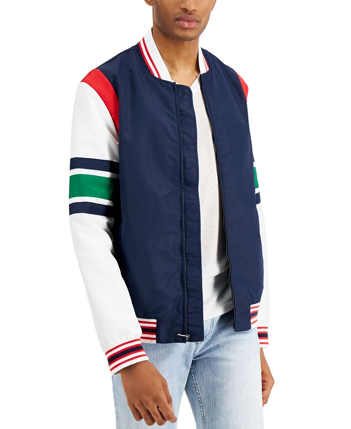 Macys top varsity jacket