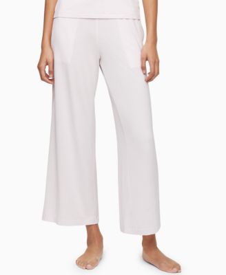 Calvin Klein - Satin-Trim Sleep Pants