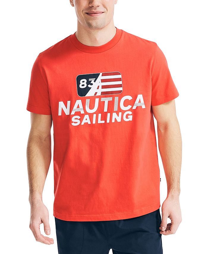 Nautica Men's Sailing '83 Graphic T-Shirt & Reviews - Casual Button ...