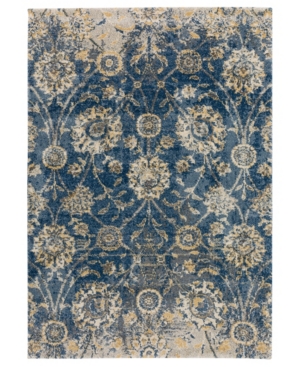 D Style Orleans Or5 3'3" X 5'1" Area Rug In Indigo