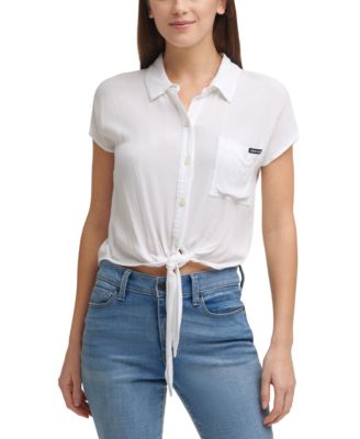 dkny jeans women's tops