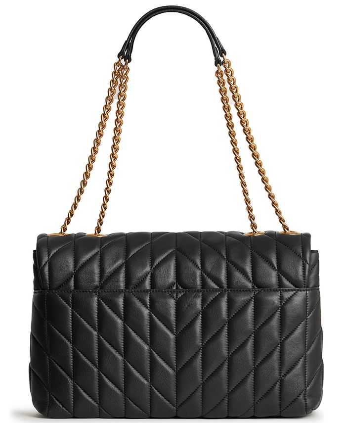 Karl Lagerfeld Paris Lafayette Shoulder Bag - Black/Gold