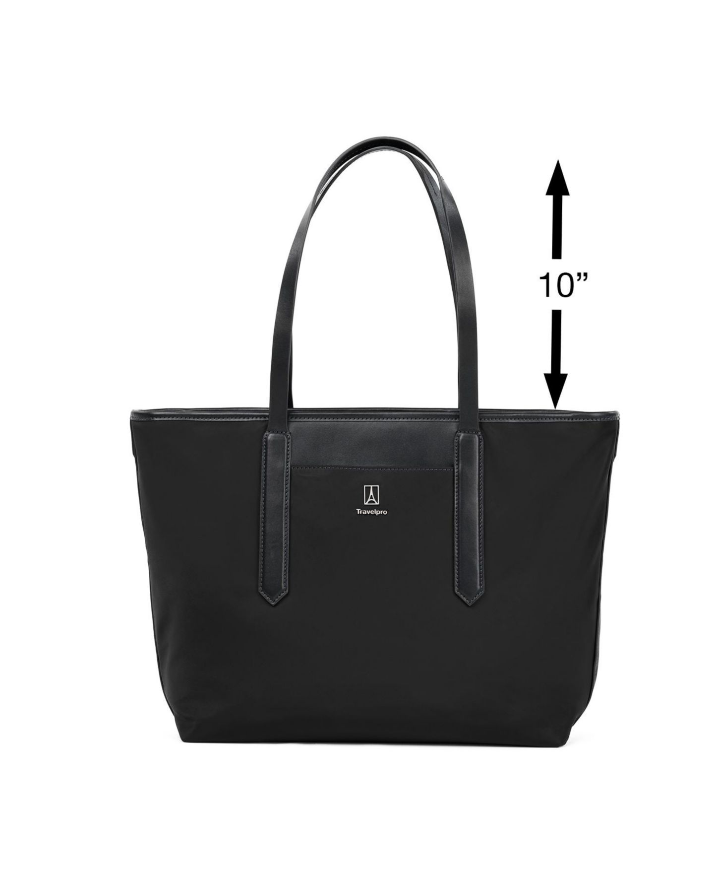 Женская сумка Travelpro Crew Executive Choice 3 Tote, цвет: Угольно-чёрный — фото 7