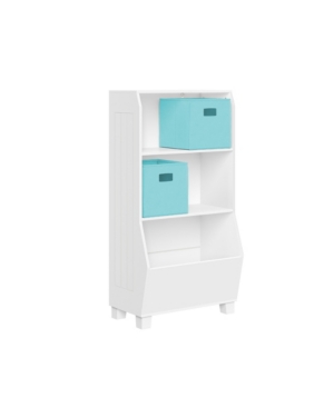 Kids Book Case with Toy Organizer
