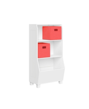Kids Book Case with Toy Organizer
