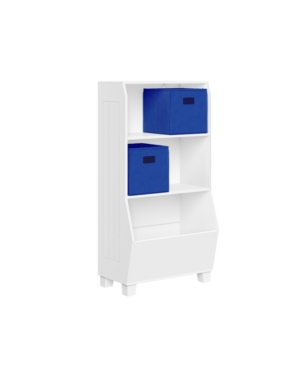Kids Book Case with Toy Organizer