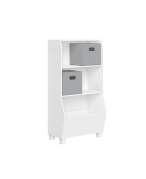 Kids Book Case with Toy Organizer