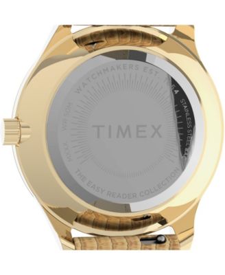 Timex Women's Easy Reader Gen 1 Tan Leather Strap Watch 32mm