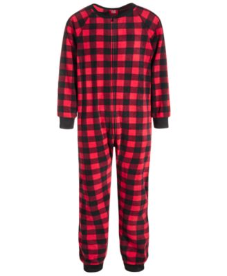 Photo 1 of SIZE 2T-3T Matching Toddler, Little & Big Kids 1-Pc. Red Check Printed Family Pajamas