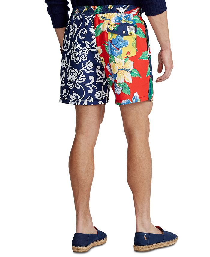 polo ralph lauren men's 5.5 traveler swim trunks
