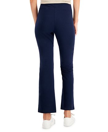 Style & Co Petite Tummy-Control Bootcut Yoga Pants, Created for Macy's ...