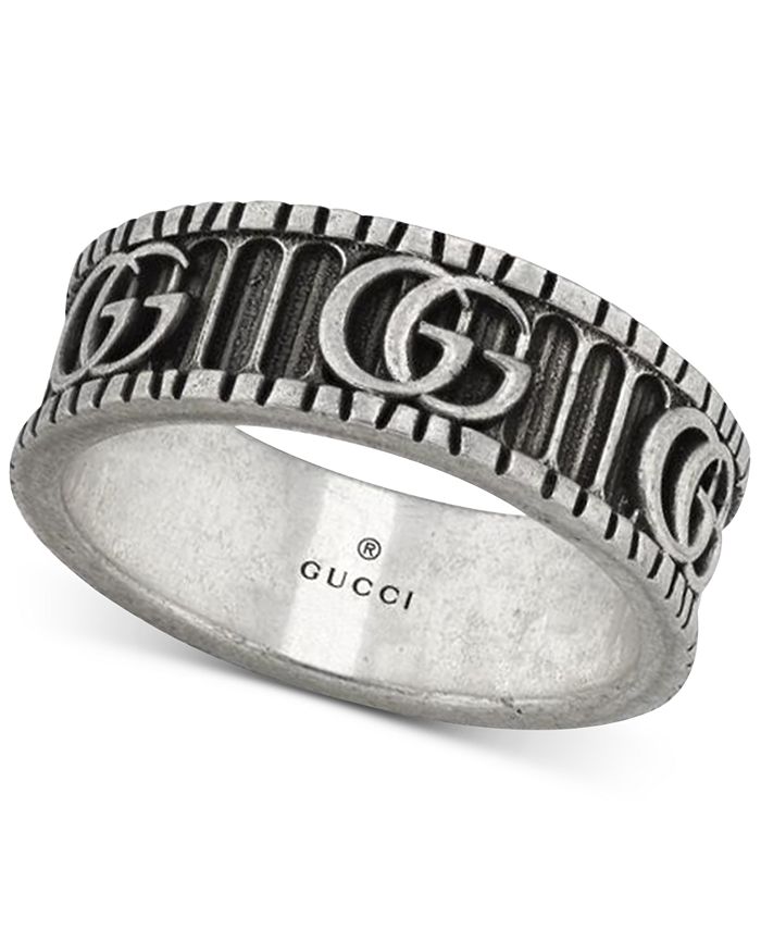 Gucci Double G Silver Ring