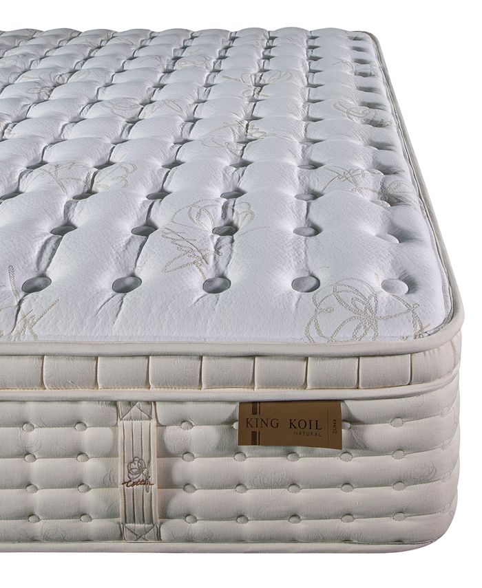 King Koil Natural Zuma 14.5" Firm Euro Top Mattress King, Created for