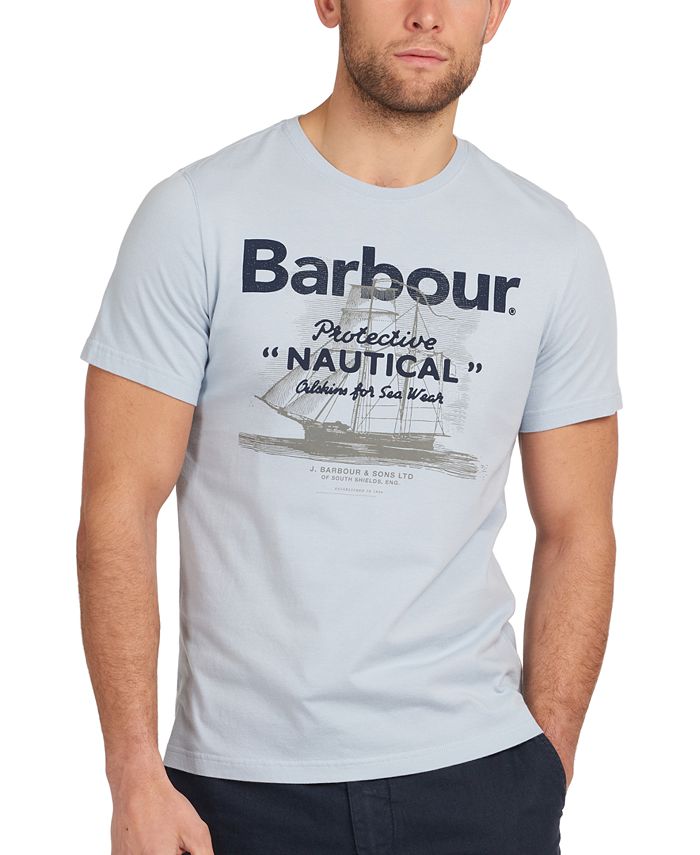 Barbour nautical top t shirt