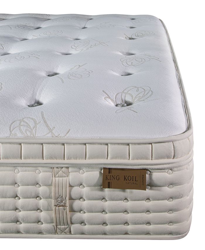 King Koil Natural Juniper 15" Plush Bliss Top Mattress King, Created
