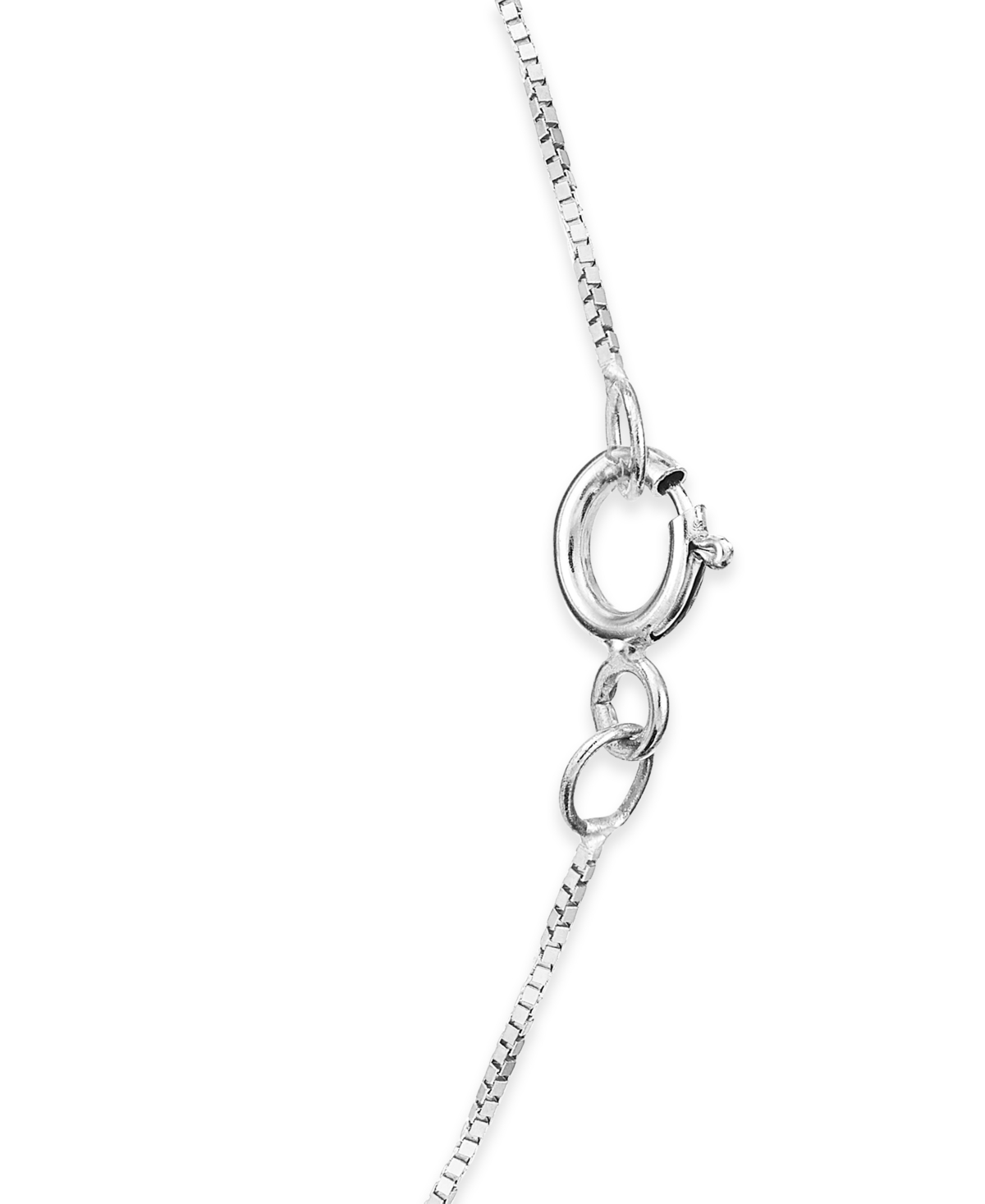 Diamond Three-Stone Linear Pendant Necklace (3/4 ct. t.w.) in 14kor 14k Yellow Gold - White Gold