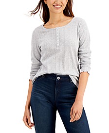 Pointelle Top, Created for Macy's