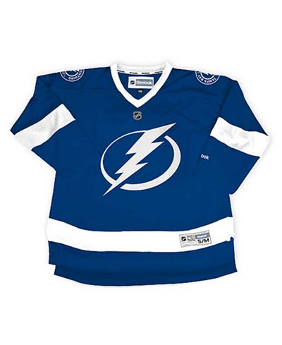 Reebok Boys' Tampa Bay Lightning Replica Jersey