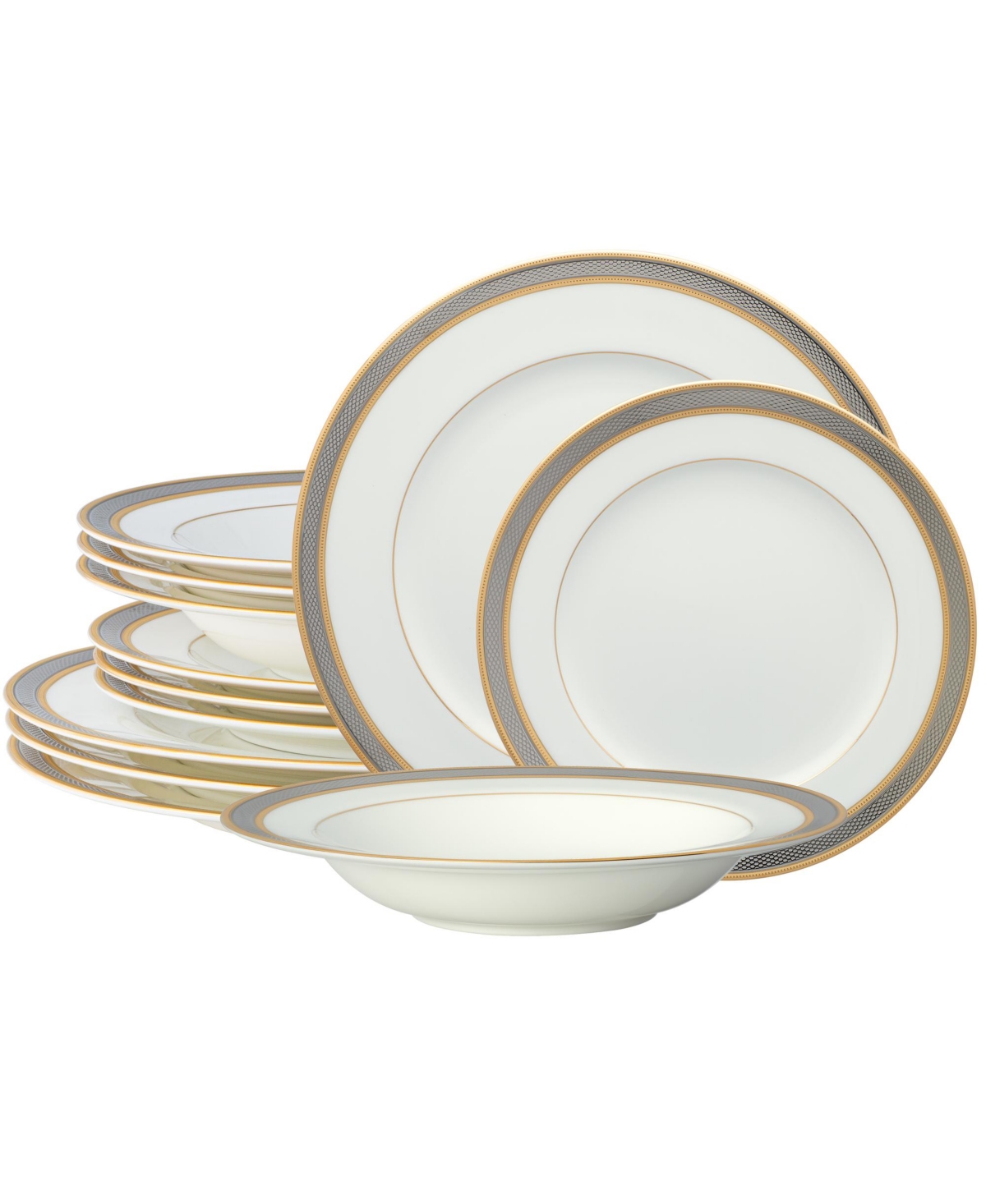 Noritake Brilliance 12-piece Dinnerware Set, Service For 4