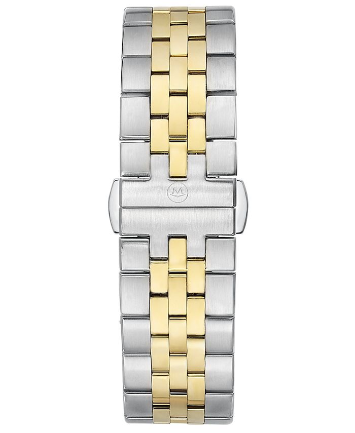 Movado Men's Swiss Museum Classic Diamond-Accent Two-Tone PVD Stainless ...