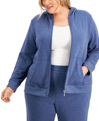 macys plus size hoodies