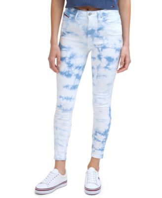 Tommy Jeans - Tie-Dyed Skinny Ankle Jeans