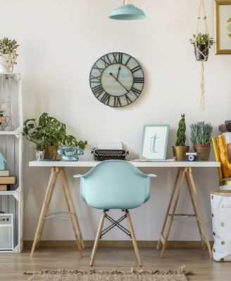 Large Decorative Round Wall Clock