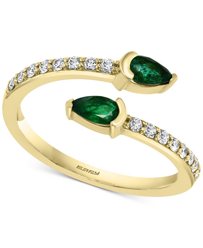 Macy's effy clearance emerald ring
