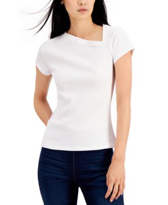 I.N.C. International Concepts Women s Asymmetrical T Shirt Created for Macy s Macy s