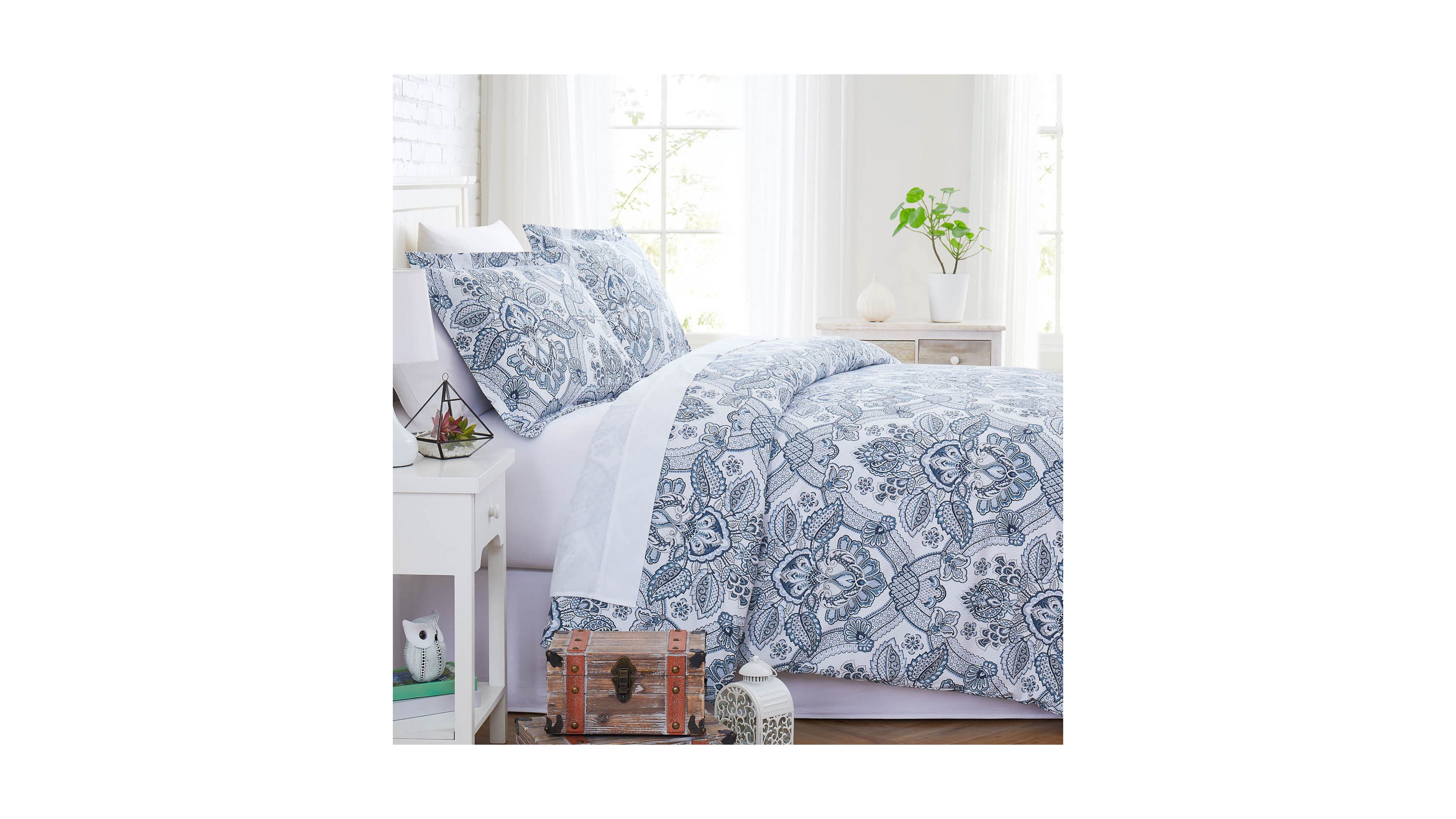 Southshore Fine Linens Enchantment Extra Soft 3-Pc. Duvet Cover Set, Full/Queen