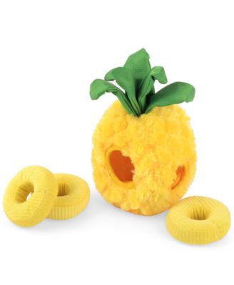 pineapple dog toy