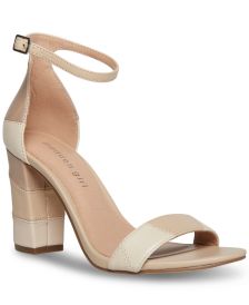 Blakee Two-Piece Block-Heel Sandals