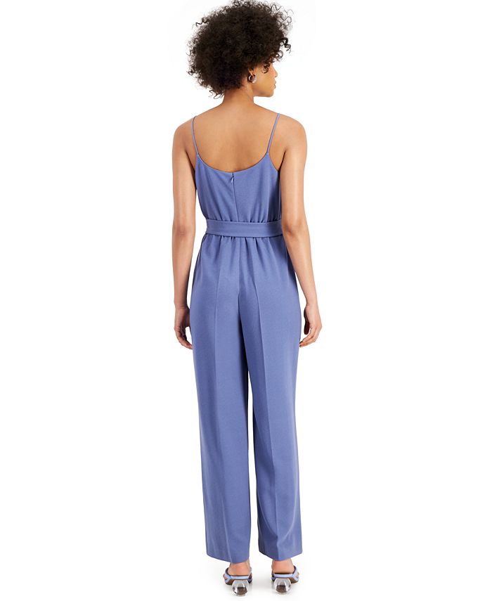 Bar III Sleeveless Wide-Leg Jumpsuit, Created for Macy's & Reviews ...