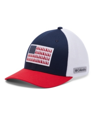 Columbia Men's Mesh Tree Flag Ball Cap
