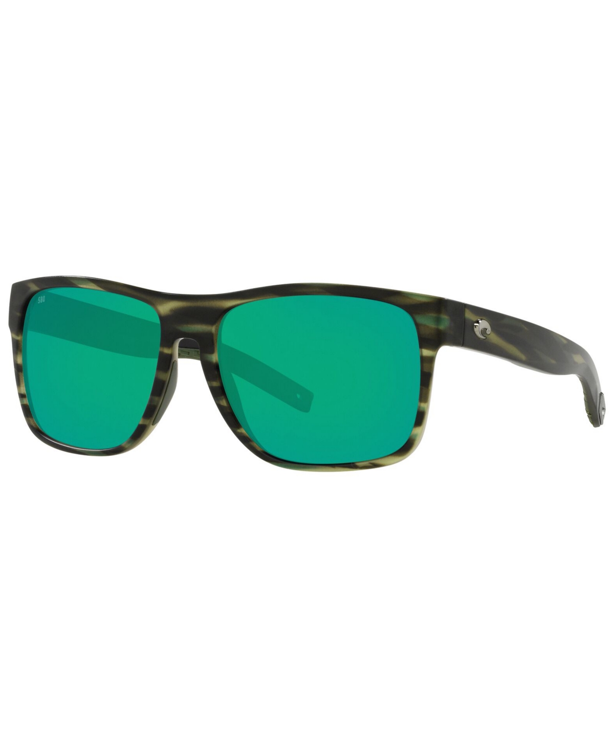Costa Del Mar Spearo Xl Polarized Sunglasses, 6s9013 59 In Matte Reef,green Mirror P
