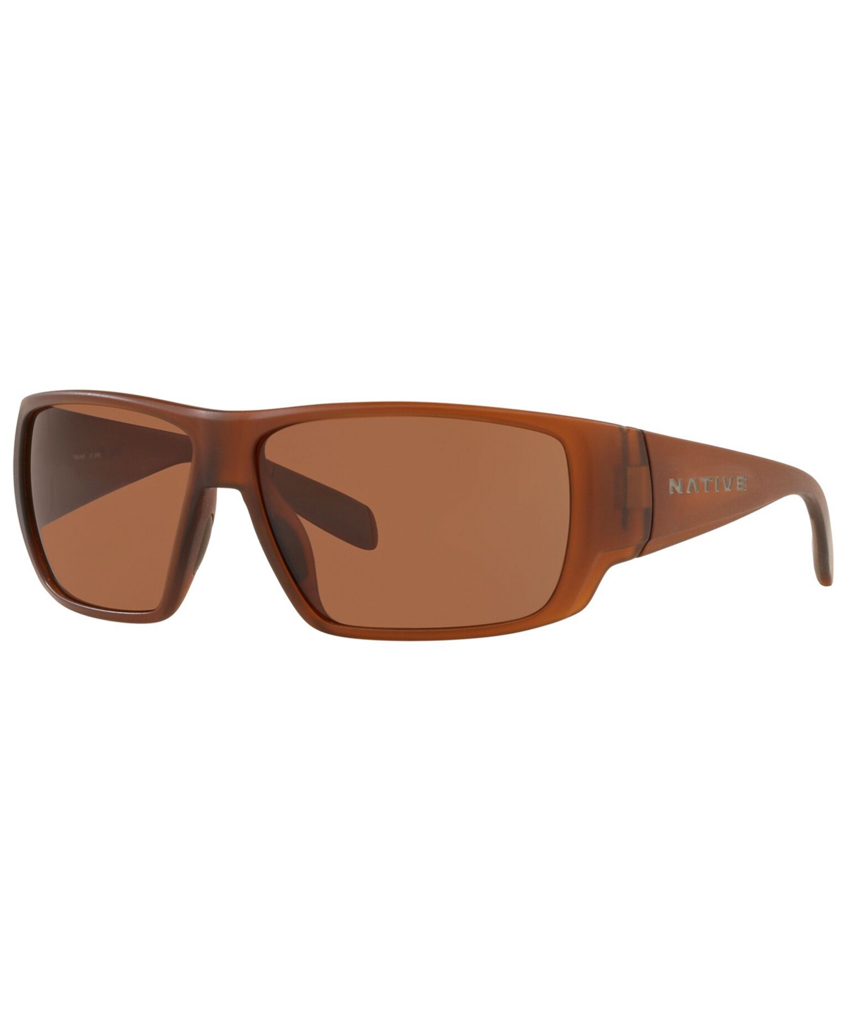 Native Men's Polarized Sunglasses, XD0061 64 - BROWN CRYSTAL/BROWN