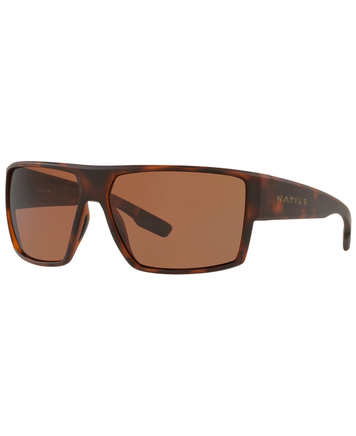 Native Men's Polarized Sunglasses, XD9013 - DESERT TORTOISE/BROWN